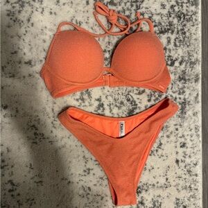 SUPER PUSH-UP UNDERWIRE BIKINI TOP AND BOTTOM